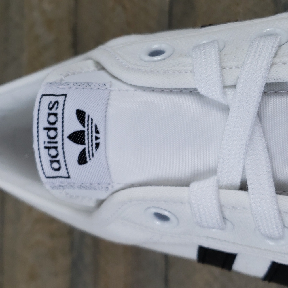 adidas Nizza Originals Men's Canvas Sneakers - Picture 8 of 9